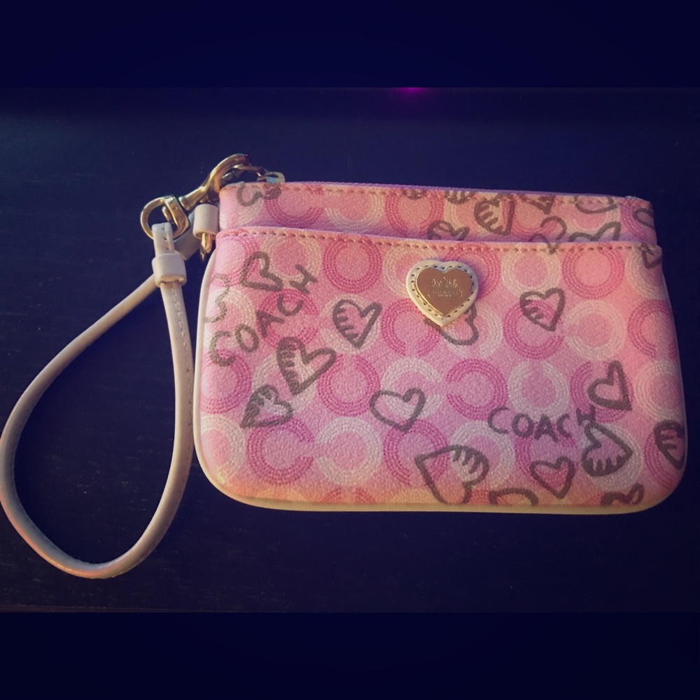 Coach mini wallet